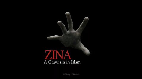 Allah FORGIVE ZINAAH ( DO THREE THINGS )