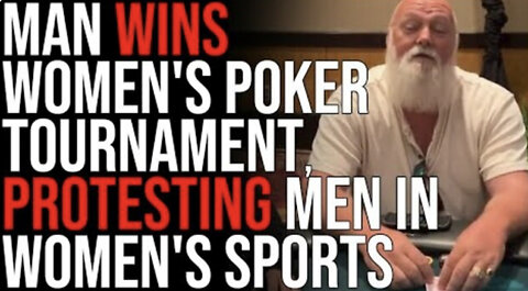 MAN WINS WOMEN'S POKER TOURNAMENT