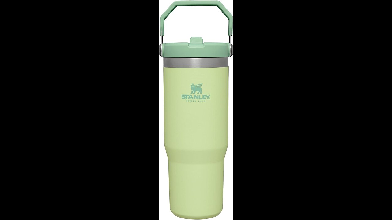 IceFlow Stainless Steel Tumbler with Straw