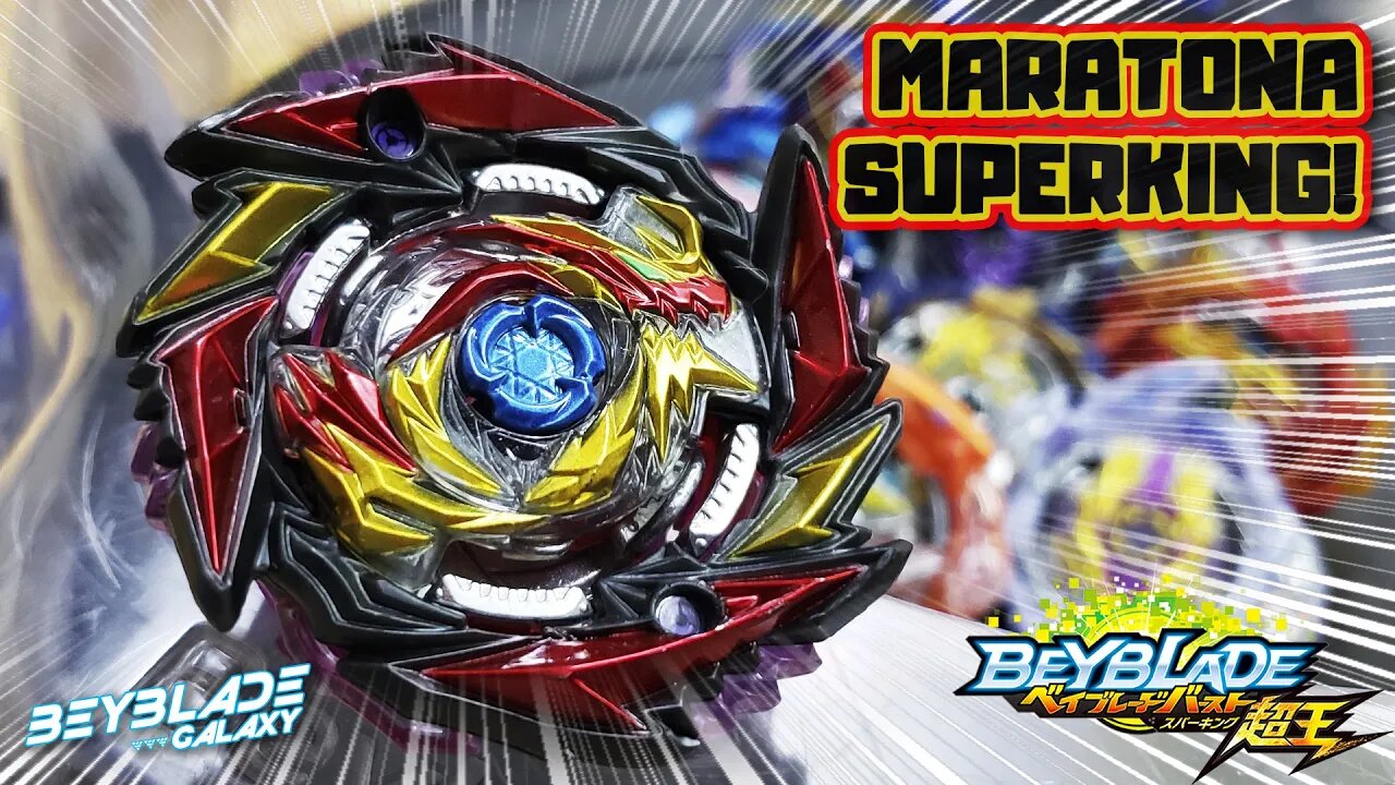 DEATH DIABOLOS .4T.Mr' 1D contra os SuperKing lançados até agora! - Beyblade Burst ベイブレードバースト