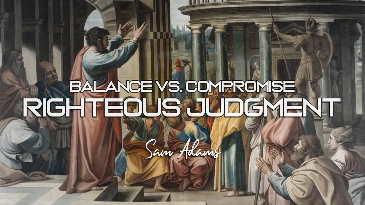 Sam Adams - Balance vs. Compromise: Righteous Judgment