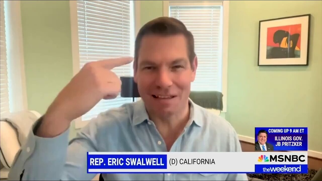 Delusional Eric Swalwell Thinks Biden Saved The Economy