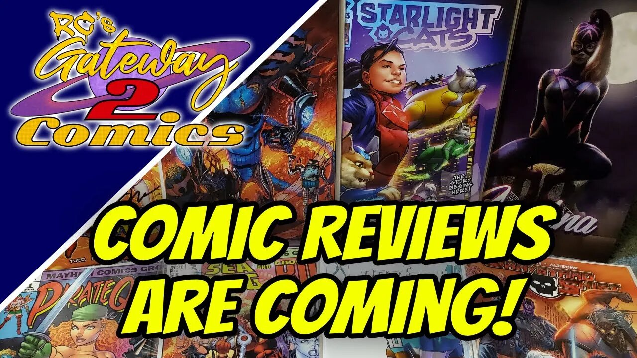 Comic Reviews Are Coming! Help to Grow Creator Owned Comics!