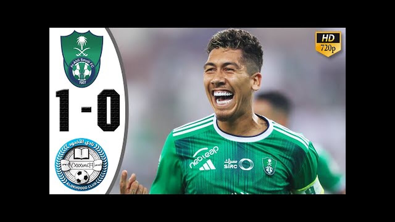 Firmino Show 🔥 Al Ahli Saudi vs Al Akhdoud Club - Highlights & All Goals 2023 HD