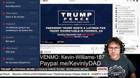 TRUMP #FatCheck - "This is Biden's Forest Fire!" - The #LieStream. Come chat.
