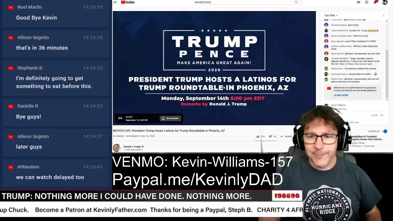TRUMP #FatCheck - "This is Biden's Forest Fire!" - The #LieStream. Come chat.