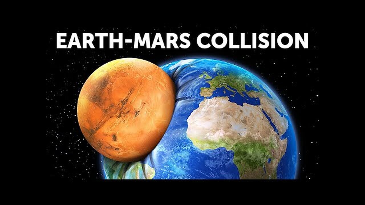 What If Earth Colloid With Mars?