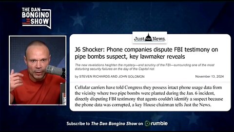 FBI lied again J6 Bomber cell data was not corrupted data as FBI stated phone company has records