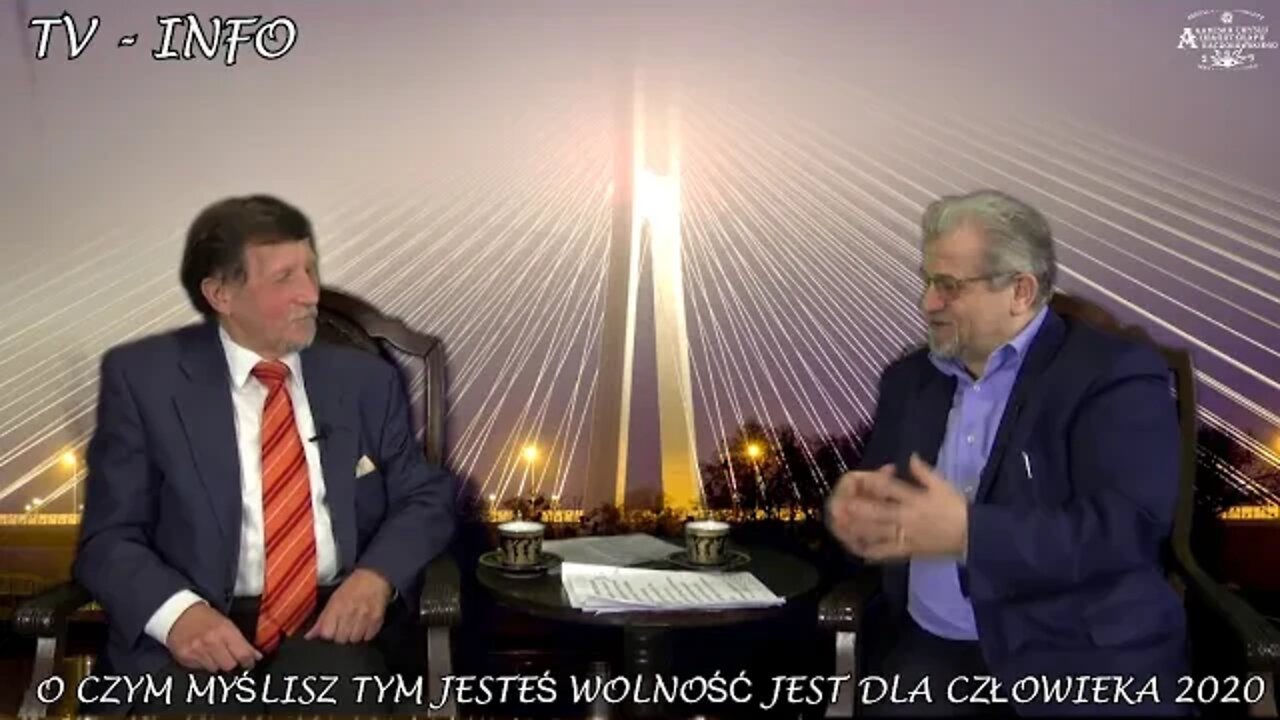 O CZYM MYŚLISZ TYM JESTEŚ - WOLNOŚĆ JEST DLA CZŁOWIEKA WOLNEGO NIEWOLA DLA NIEWOLNIKA /2020 ©TV INFO