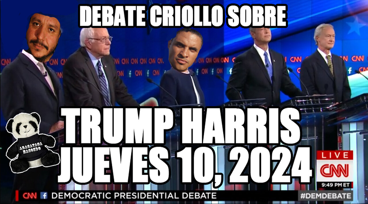 TRUMP HARRIS DEBATE CRIOLLO - LUNES ANALITICA