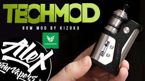 КРЫШКА БОЛЬ l TECHMOD 80W by KIZOKU l Alex VapersMD review 🚭🔞