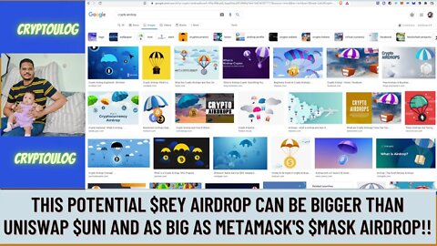 This Potential $REY Airdrop Can Be Bigger Than Uniswap $UNI And As Big As Metamask's $MASK Airdrop!!