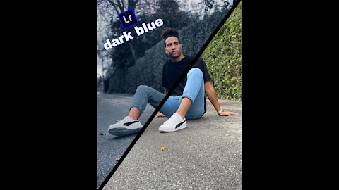 lightroom mobile tutorial how to edit dark blue tone