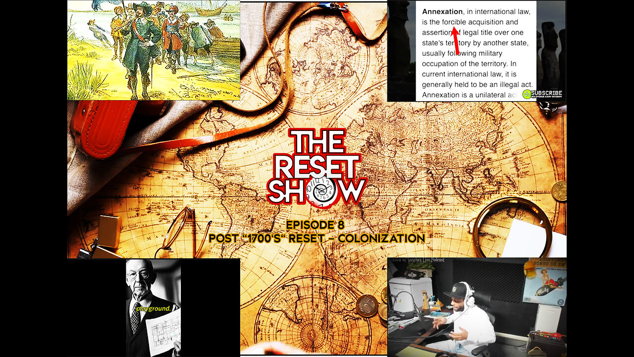 The Reset Show #8 | (POST 1700'S COLONIZATION)