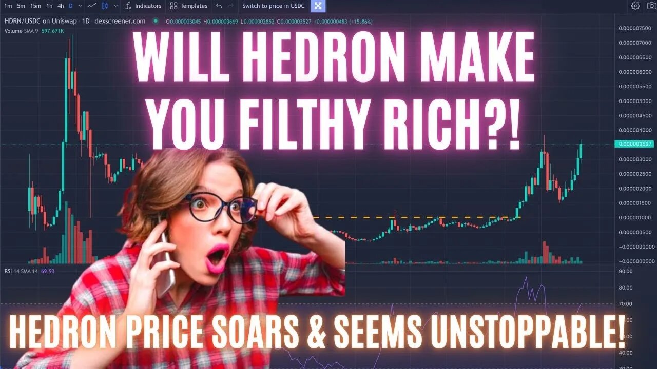 Will Hedron Make You Filthy Rich?! Hedron Price Soars & Seems Unstoppable!