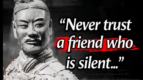 Sun Tzu's Ancient Life Lessons Men Learn Too Late In Life