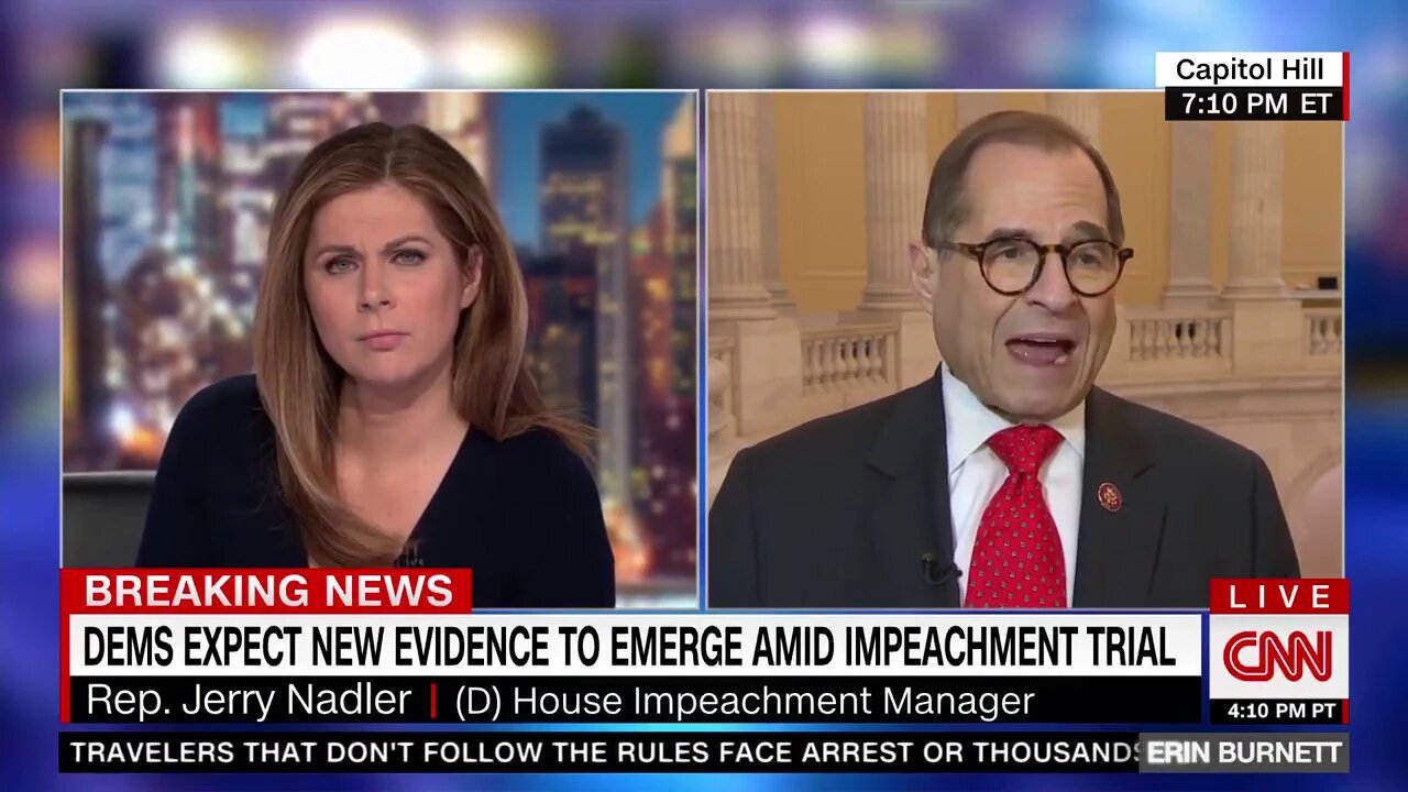 Rep. Jerry Nadler: "We Heard From Enough Witnesses to Prove the Case Beyond Any Doubt at All”