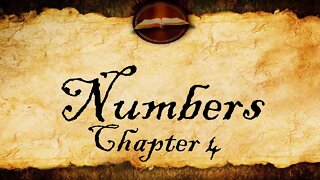 Numbers Chapter 4 | KJV Audio (With Text)