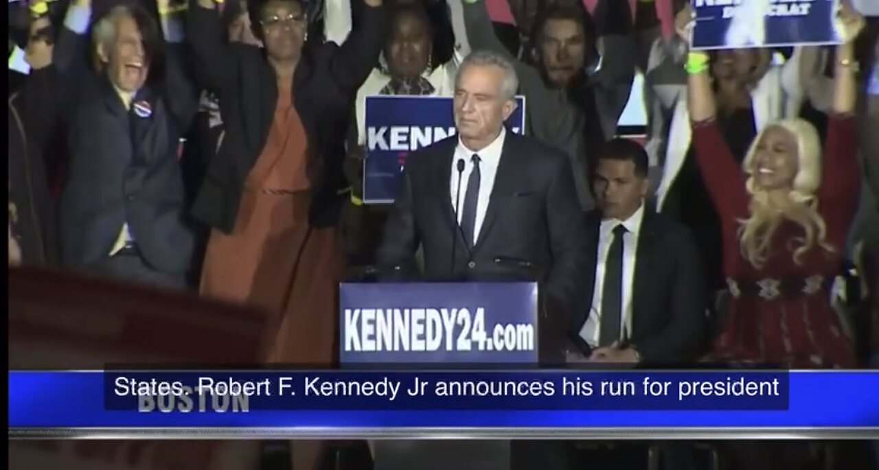 Robert F. Kennedy, Jr. Announces His Run for 2024 President