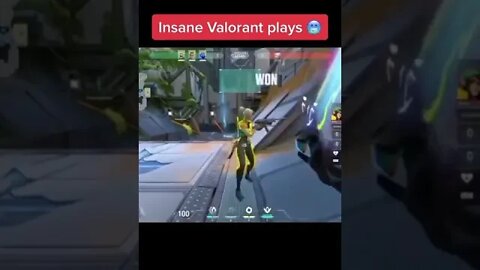 INSANE PLAYS #valorant #shorts #youtubeshorts