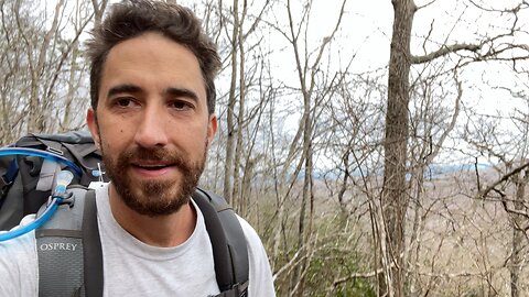 Appalachian trail end of day