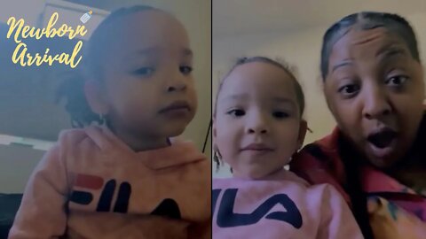 T.I.'s Daughter Heiress Harris Tells Scary Stories With Kamaya! 😱