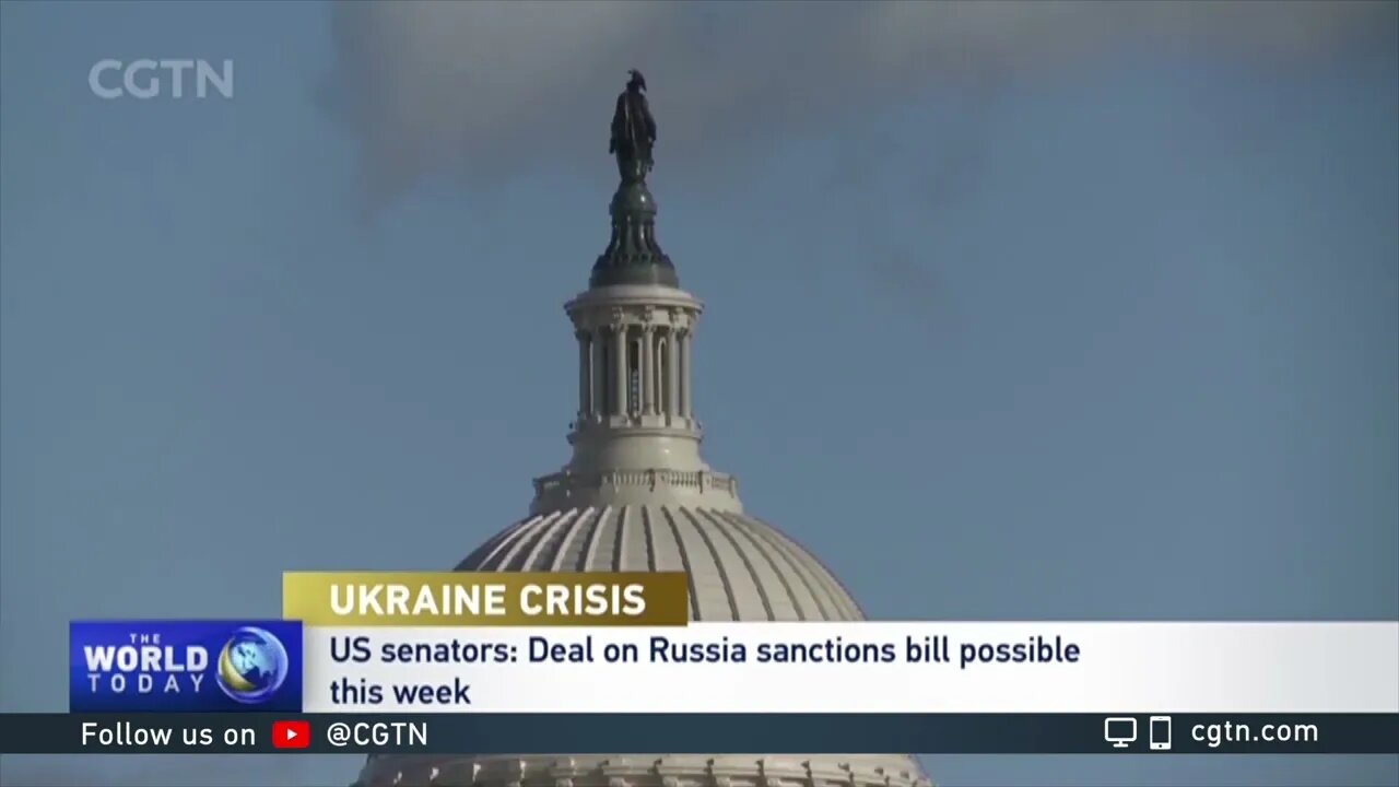 US the mother of all sanctions : deal on Russia sanctions bill possible this week