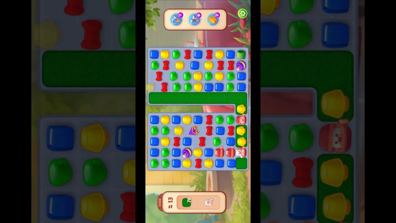 Shorts Playrix Homescapes Gameplay Walkthrough Level 13322-010