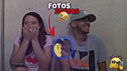 REAGINDO A NOSSAS FOTOS ANTIGAS😂!!! *nos arrependemos kkkk!!*