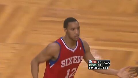 Evan Turner 21 Points 5 Ast @ Celtics, 2010-11.