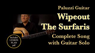 Surfaris Wipeout Guitar Lesson with Solo [Easy Songs for Beginners]