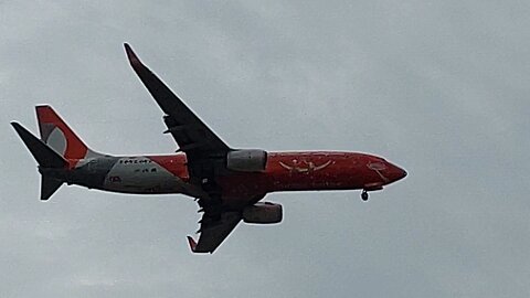 Boeing 737-800 PR-GXI coming from Salvador to Fortaleza