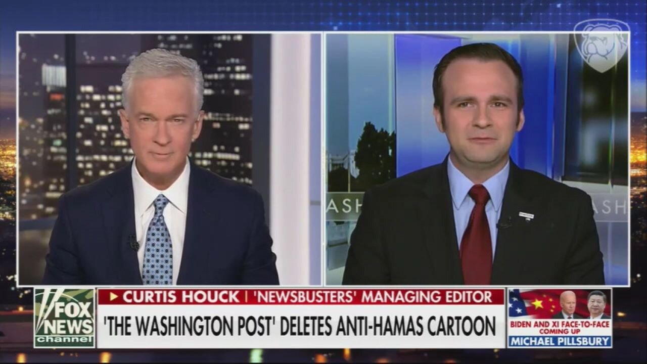 Curtis Houck Slams 'Farcical' Washington Post For Axing Hamas Cartoon…New York Times' Protest Advice