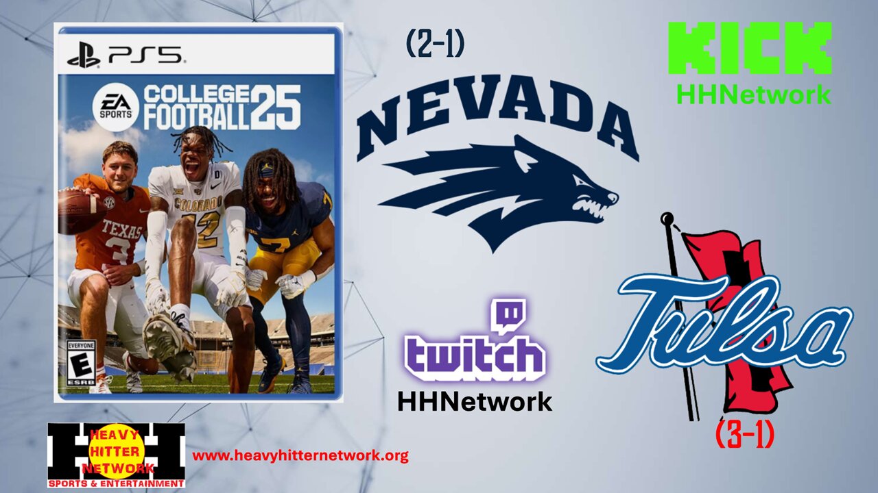 CFB25: NEVADA @ TULSA