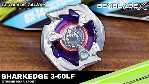 Análise BX-14 01 SHARKEDGE 3-60LF - Beyblade X