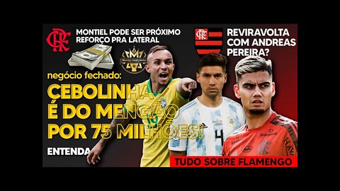 42 MILHÕES: 10 ARGENTINO NA MIRA! FLAMENGO BOTA PEDRO À VENDA | MARTELO BATIDO SOBRE ANDREAS PEREIRA