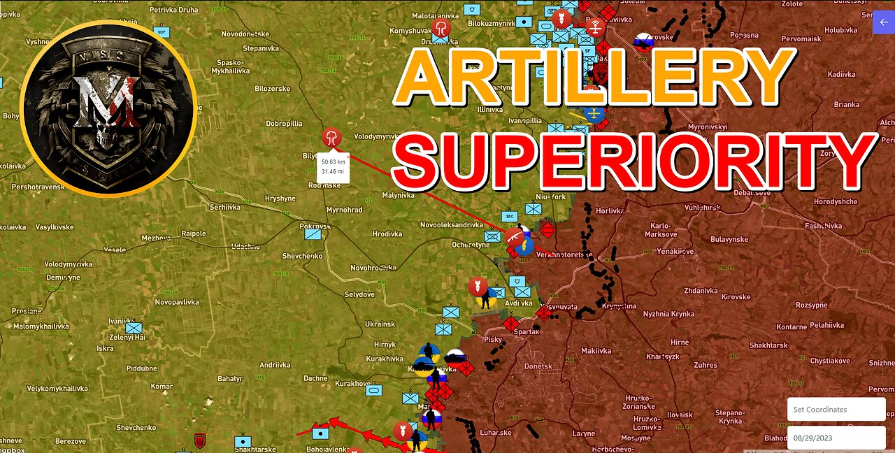 Summer Operations | Nothing Can Hide From Krasnopol And Orlan-10. Military Summary For 2023.8.29