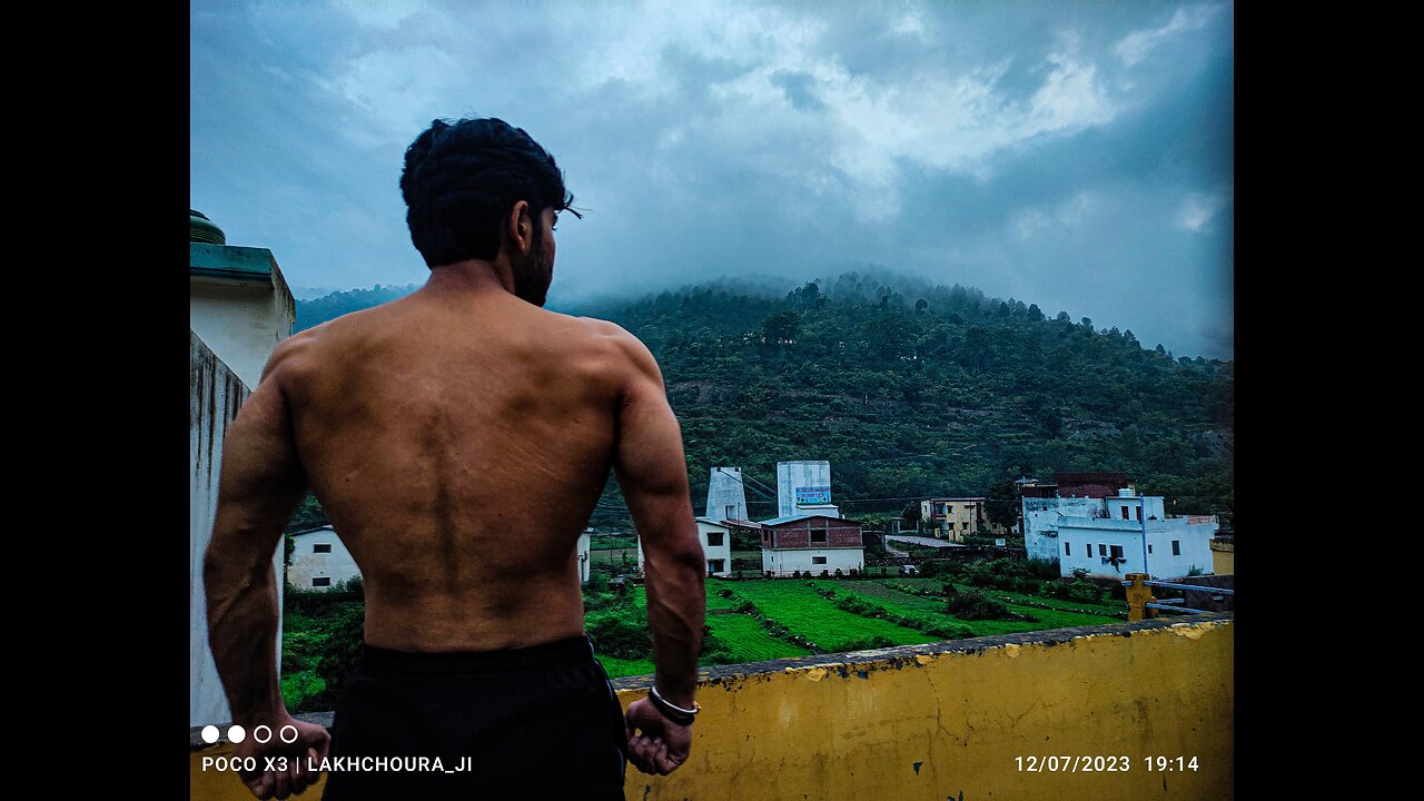 Feel the nature with good physique 💪