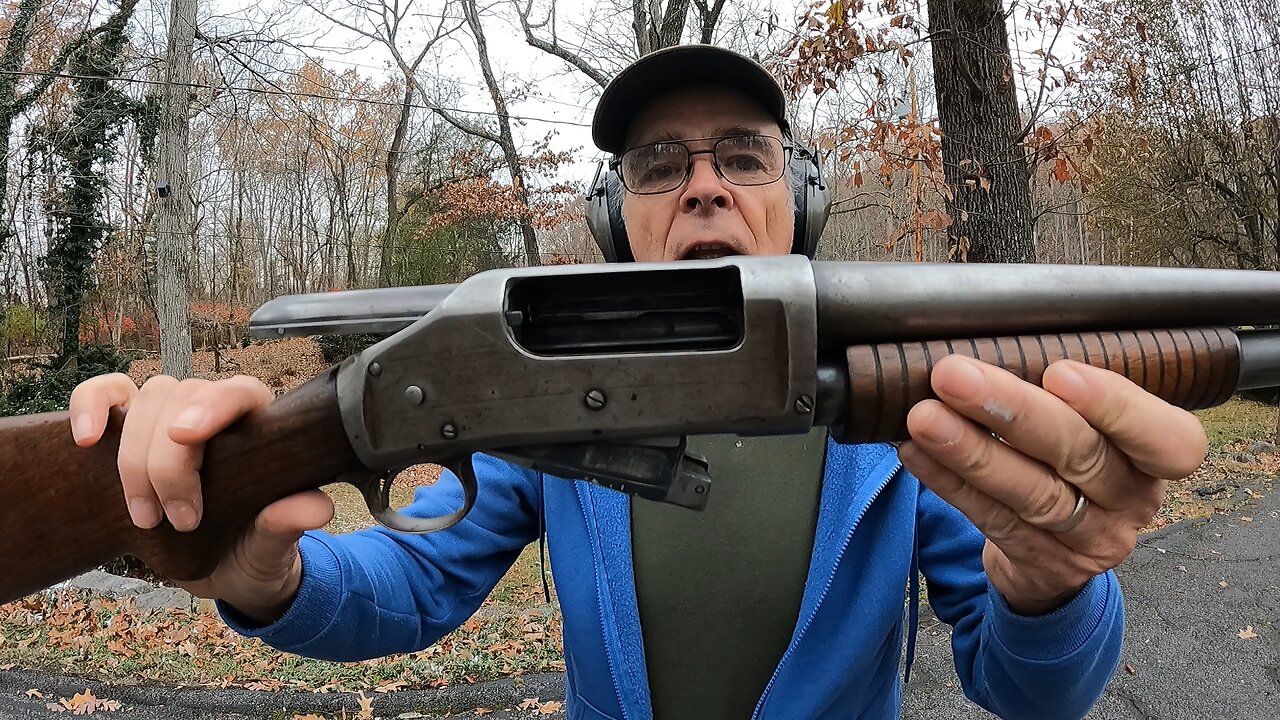 Vintage Firearm Series ep. 99 ( Winchester 1897 Shotgun Rare Non Takedown )