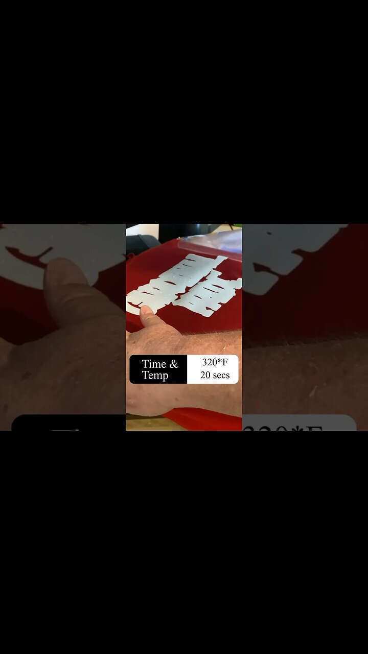 Sublimation on White Glitter on Cotton Made Easy!