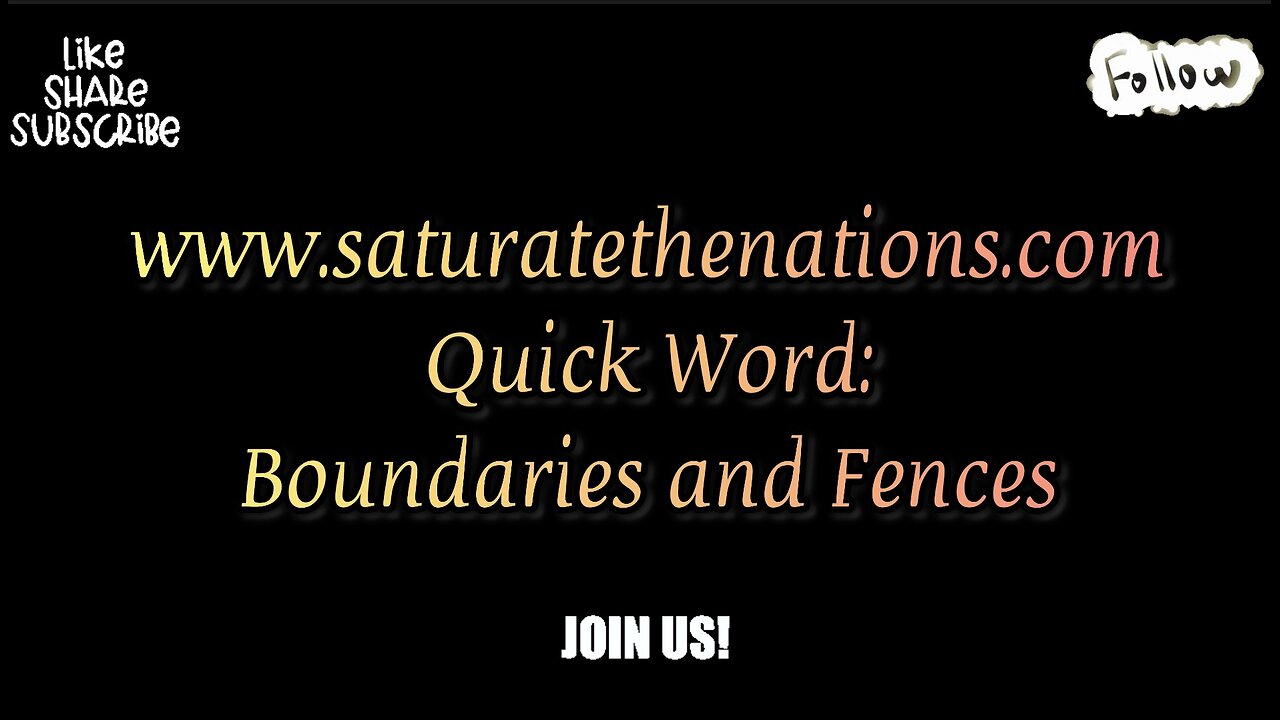 Boundaries and Fences