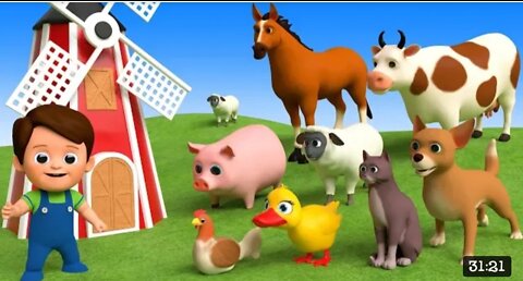 Learn Farm Animals name & sound