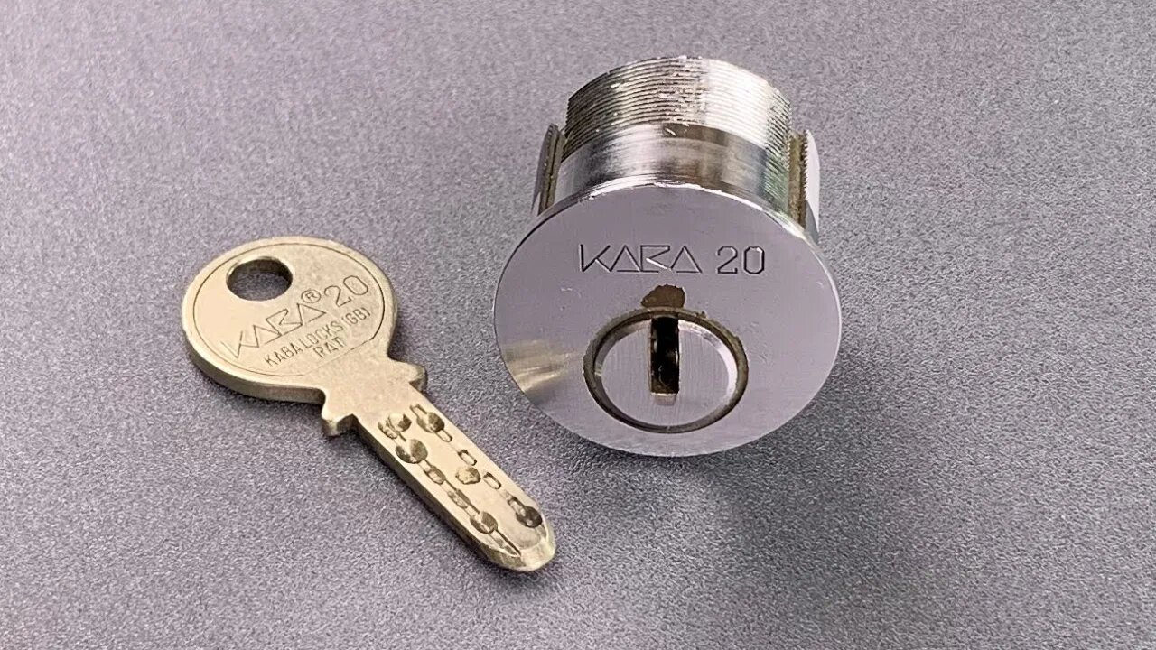 [937] Kaba 20 Mortice Cylinder Picked and Gutted