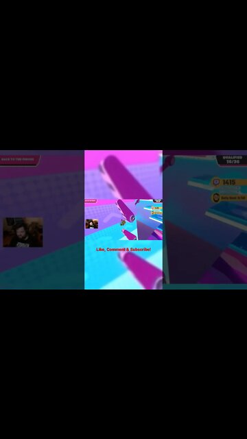 HCJustin has mastered the salt. 💪🏿(pt 1of 2) #shorts #fallguys #fallguysultimateknockout