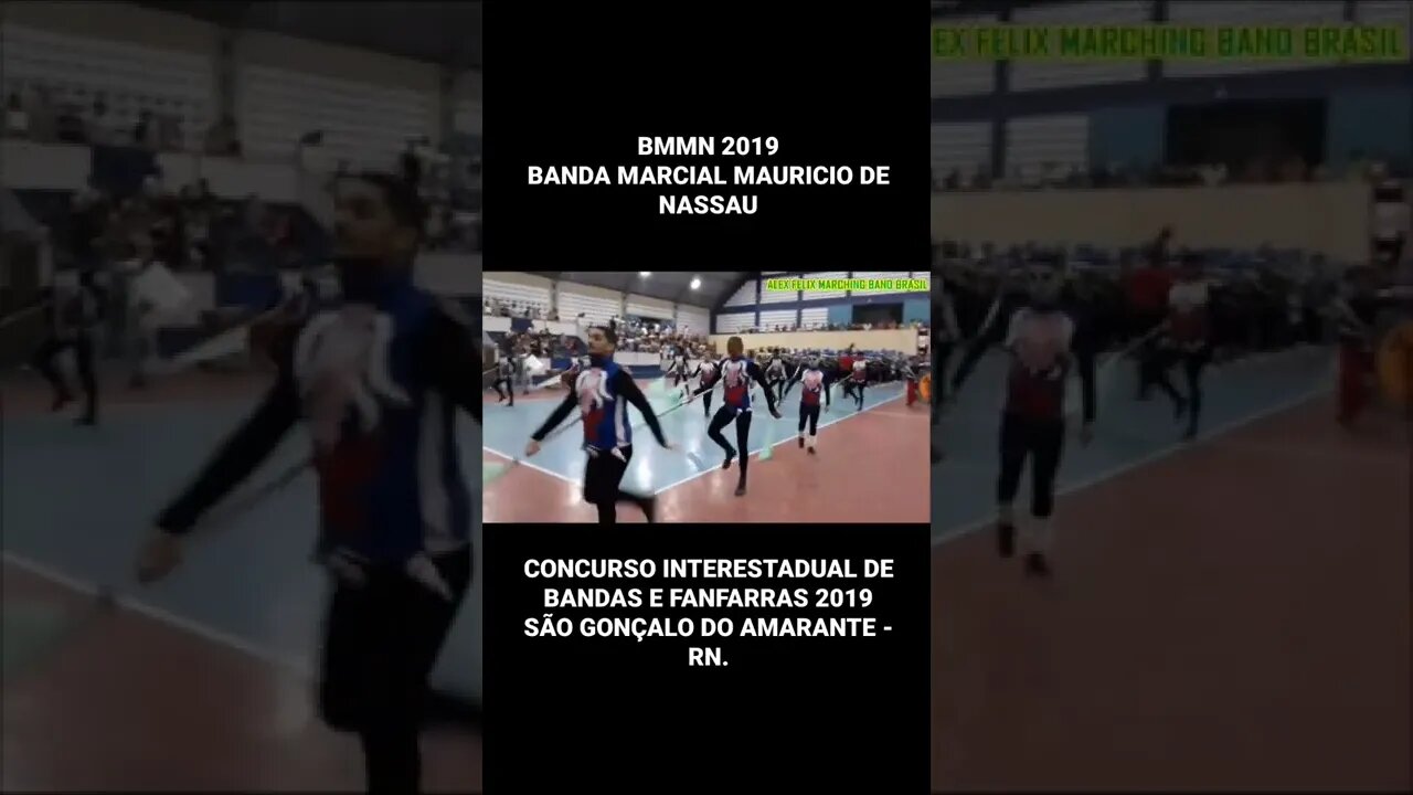 BMMN 2019 - BANDA MARCIAL MAURÍCIO DE NASSAU - #Shorts