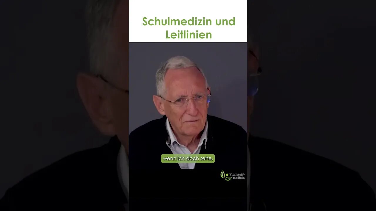 Schulmedizin und Leitlinien - und warum ich mich ärgere.