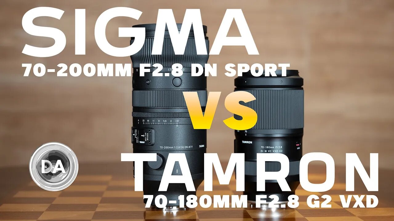 Sigma 70-200mm F2.8 DN Sport vs Tamron 70-180mm F2.8 G2 | Which is the Best Bang for Your Buck?