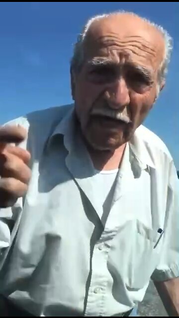 OLD MAN BREAKS INDIVIDUALS CAR