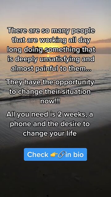 There are so many people working and doing something that is deeply unsatisfying