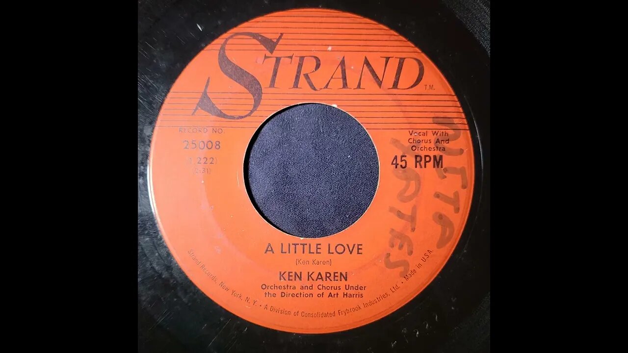Ken Karen - A Little Love
